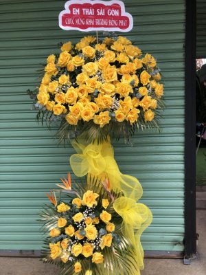 Kệ hoa khai trương - 10